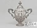 542 EDWARD VIII STERLING SILVER CUP AND COVER