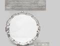 227 ELIZABETH II STERLING SILVER SALVER