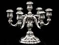 515 CONTINENTAL SILVER SEVEN LIGHT CANDELABRUM
