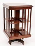 Mahogany Lazy Lawyer Bookshelf