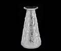495 LALIQUE MOLDED AND FROSTED SOLIFLORE SIRENE VAS