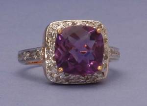 320 AMETHYST RING