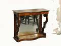 284 VICTORIAN MAHOGANY CONSOLE TABLE