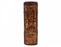521 WELL CARVED BAMBOO BRUSH HOLDER
