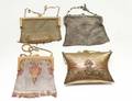 269 GROUP OF FOUR METAL EVENING PURSES
