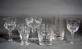 552 FIFTYFOUR PIECE STUART CRYSTAL PART STEMWARE SET