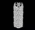 541 LALIQUE MOLDED CLEAR AND FROSTED AMOUR VASE