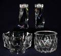 365 FOUR ORREFORS CRYSTAL TABLE ARTICLES