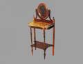 18 LOUIS XVI STYLE MAHOGANY WASH STAND