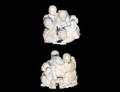 13 CARVED IVORY STUDY