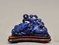 306 CARVED LAPIS LAZULI GROUP