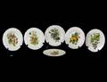 10 SET OF TEN LIMOGES PORCELAIN DESSERT PLATES