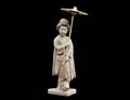 310 CARVED IVORY FIGURE OF A GEISHA