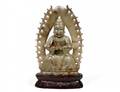 55 DARK CELADON JADE BUDDHA