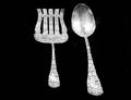 35 TWO STERLING SILVER FLATWARE PIECES