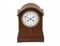 29 INLAID MAHOGANY TABLE CLOCK