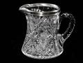 26 VERY FINE STERLING SILVER MOUNTED CUT GLASS PITCHER