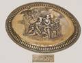 306 GEORGE III SILVER GILT DISH