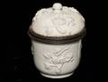 337 RARE BLANC DE CHINE PORCELAIN JAR AND COVER