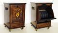 58 INLAID ROSEWOOD RECORD CABINET