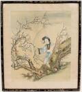 Chinese Figural Painting on Silk