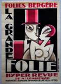 25 VINTAGE FOLIES BERGERE POSTER