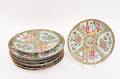 Group of 11 Chinese Rose Medallion Plates