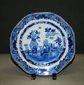 9 BLUE AND WHITE EXPORT PORCELAIN PLATE