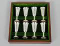 77 SET OF EIGHT STERLING SILVER CORDIALS