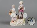 63 MEISSEN PORCELAIN GROUP