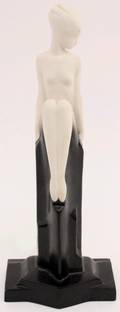 Lenox Art Deco Figural Lamp