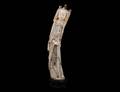 96 CARVED IVORY FIGURE OF A WARRIOR