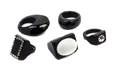 A Group of Five Black Rings