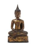 A Thai Bronze Figure of Buddha