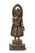 A Gilt Bronze Figure of a Bodhisattva