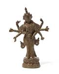 A Gilt Bronze Figure of a Bodhisattva