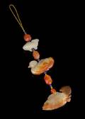 Three Carved Jade Pendants