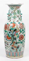 A Large Famille Rose Porcelain Vase