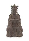 A Bronze Figure of Seated Guanyin