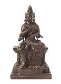 A Bronze Figure of Guanyin
