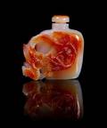 A Carnelian Agate Snuff Bottle