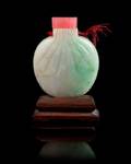 A Jadeite Snuff Bottle