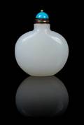 A White Jade Snuff Bottle