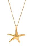 An 18 Karat Yellow Gold Starfish Pendant Elsa Peretti for Tiffany  Co Circa 2007