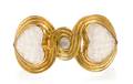 An 18 Karat Yellow Gold and Rock Crystal Demi Parure Gucci