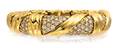 An 18 Karat Yellow Gold and Diamond Bracelet Jose Hess