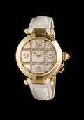 An 18 Karat Yellow Gold Ref 2399 Pasha Wristwatch Cartier