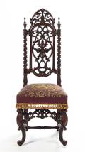 A Victorian Hall Chair