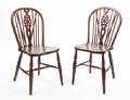 A Pair of English Oak Windsor Chairs
