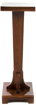 A Mahogany Pedestal